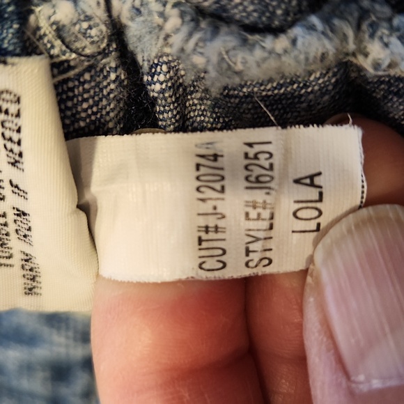 Hydraulic Women's Flare Blue Jeans Lola Boot Flare Size 1/2 Short Cotton - Picture 11 of 11